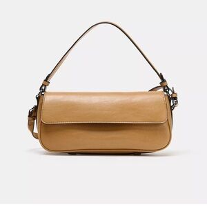 NWT ZARA Double Handle Crossbody Bag